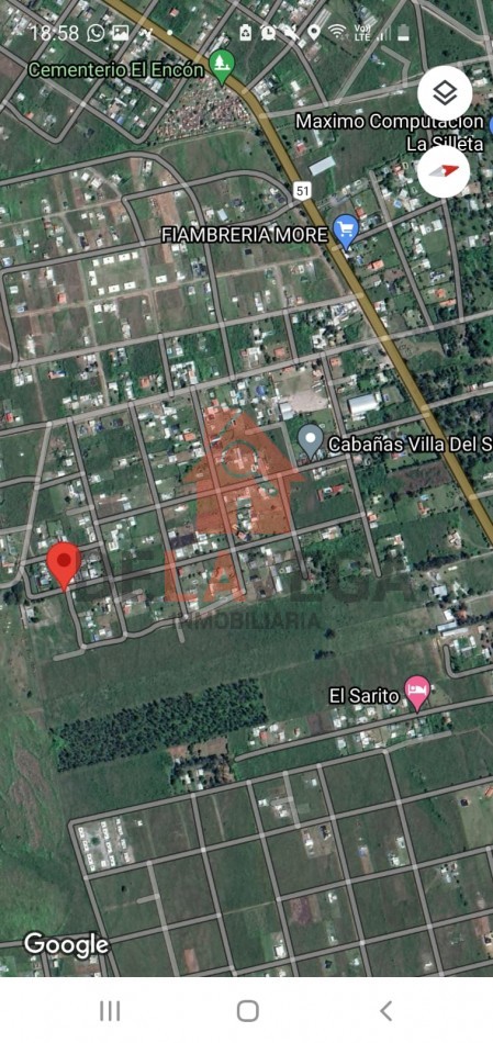 1 HECTAREA EN VENTA ZONA ENCON